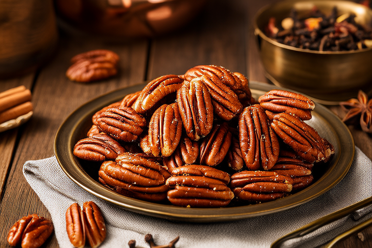Festive Treat: Spiced Pecans for Any Occasion