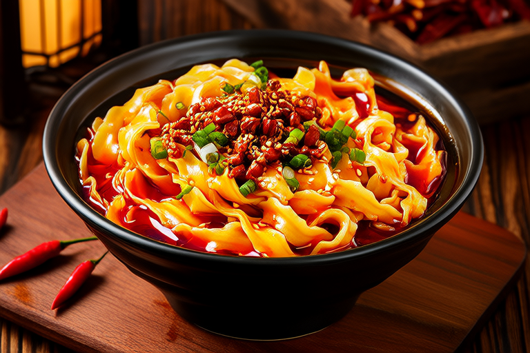 Firecracker Feast: Dan Dan Noodles with a Sichuan Twist