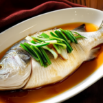 Fragrant Steamed Whole Sea Bass with Ginger and Scallion 3 Fragrant Steamed Whole Sea Bass with Ginger and Scallion