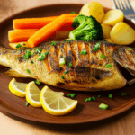 Fresh Sea Bass Baked in Lemon Herb Crust 3 Fresh Sea Bass Baked in Lemon Herb Crust