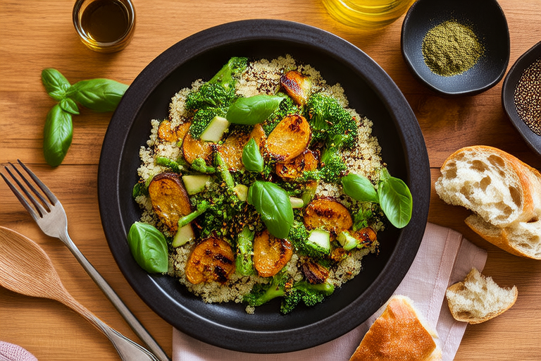 Hearty Roasted Vegetable and Quinoa Salad