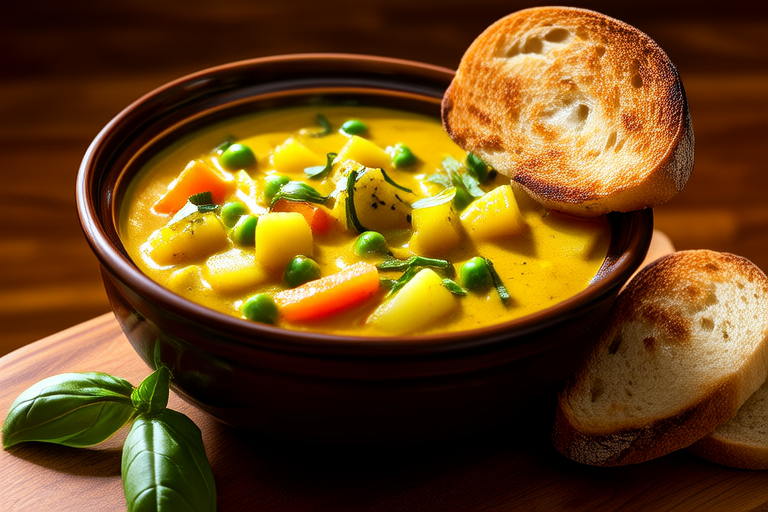 Hearty Vegetable Curry Bowl