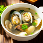 Herbal Delight: Clam Soup with Fresh Herbs