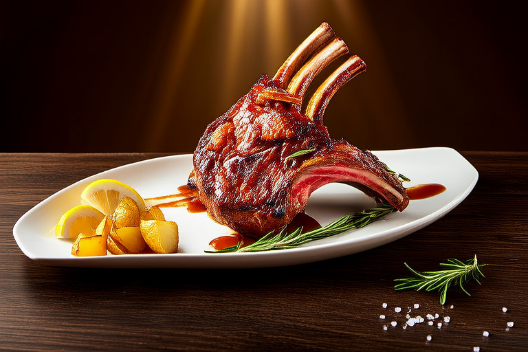 Lamb Chops with Rosemary Glaze: Elegant Meat Mastery in Minutes