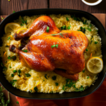 One-Pan Lemon Herb Roasted Chicken and Rice Delight 3 One-Pan Lemon Herb Roasted Chicken and Rice Delight