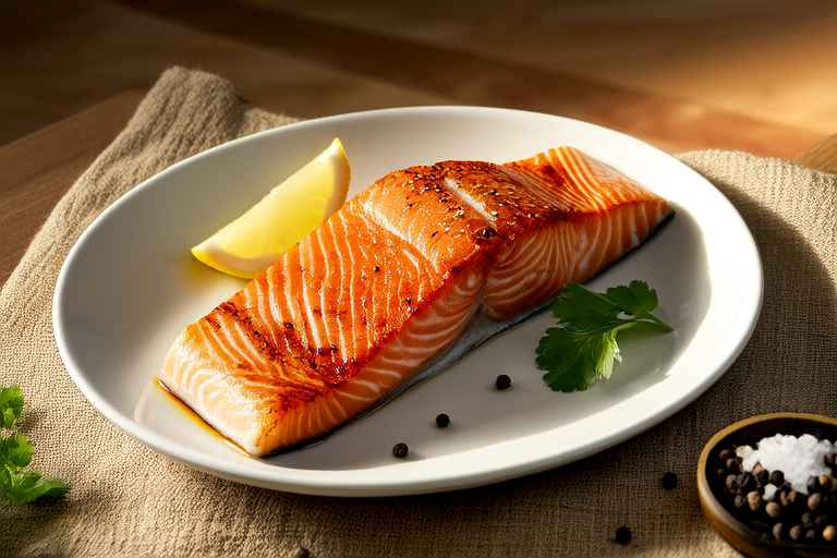 Quick and Healthy: Pan-Seared Salmon with Lemon Dill Sauce