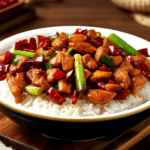 Sizzling Chicken Stir Fry with Rice 3 Sizzling Chicken Stir Fry with Rice