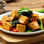 Sizzling Stir-Fried Tofu Dinner 3 Sizzling Stir-Fried Tofu Dinner