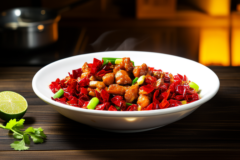 Spicy Kung Pao Chicken: A Fiery Delight