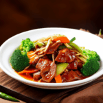 Spicy Stir-Fried Beef with Asian Vegetables