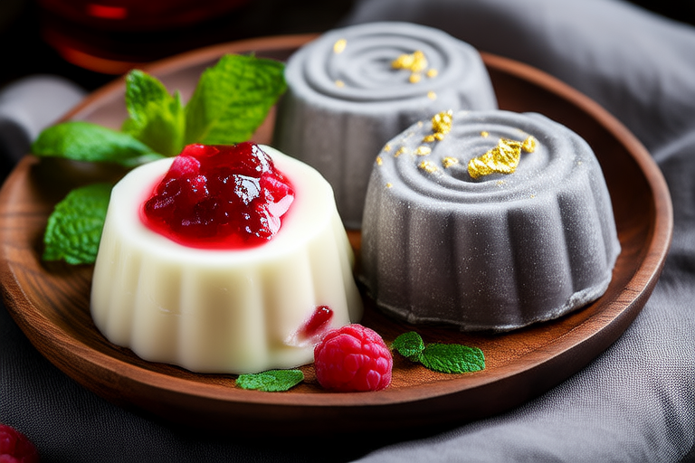 Sweet Temptations: Raspberry White Chocolate Mousse and Earl Grey Panna Cotta