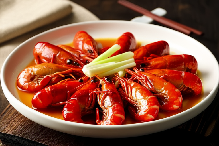 Classic Shandong Braised Prawns
