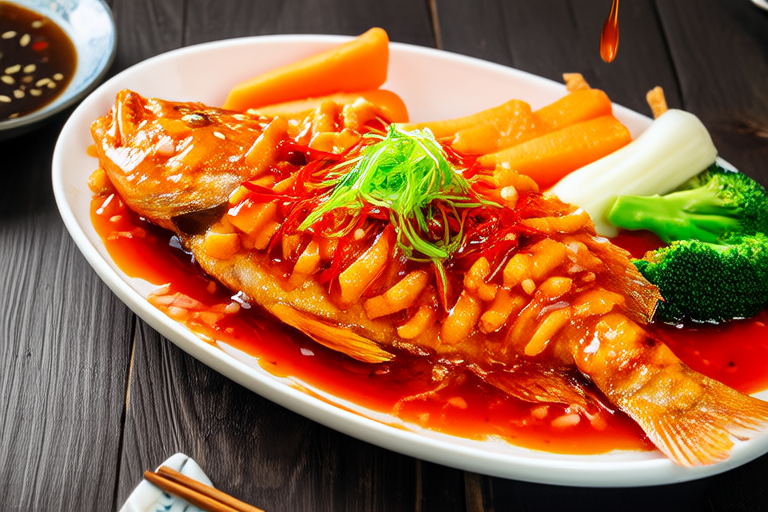 Classic Sweet and Sour Mandarin Fish