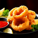 Crispy Fried Calamari with Spicy Dipping Sauce 3 Crispy Fried Calamari with Spicy Dipping Sauce
