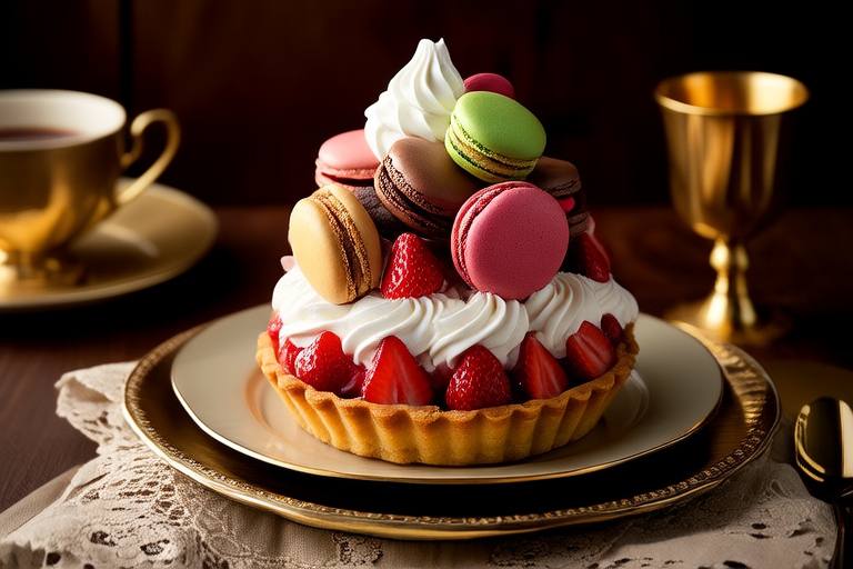 Decadent Dessert Tiers for Afternoon Tea