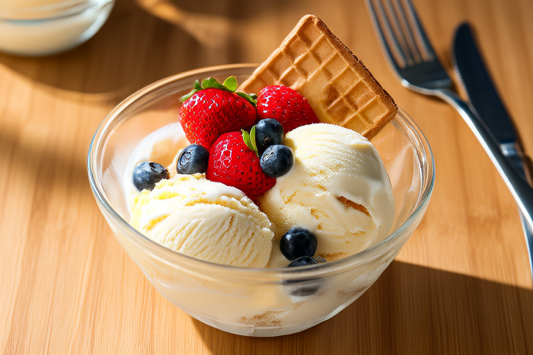 Dreamy No-Churn Vanilla Bean Ice Cream