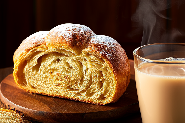 Eggnog Chai Spice Brioche