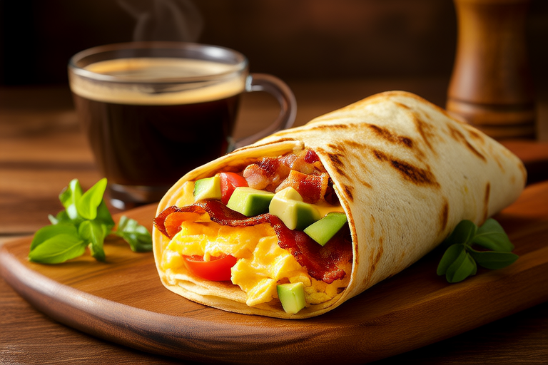 Eggs-cellent Breakfast Burrito
