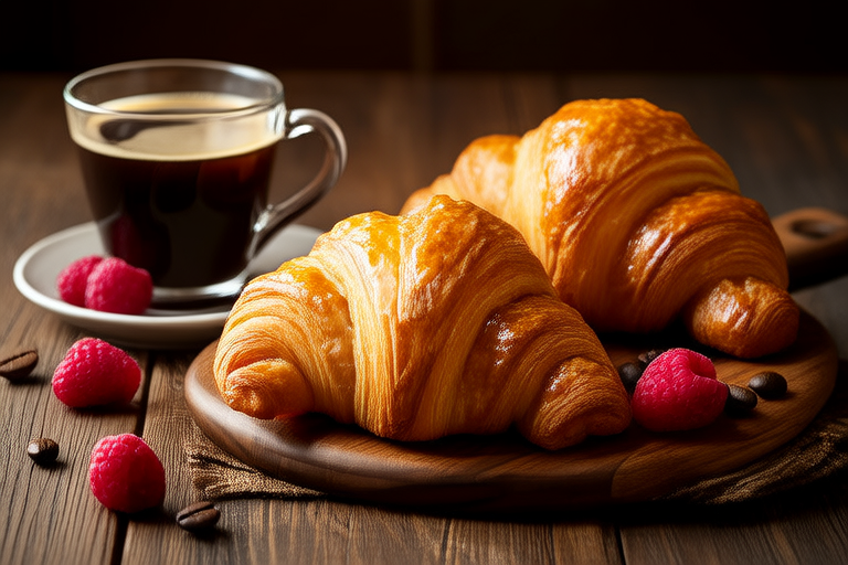 Fluffy Buttery Croissants from Scratch