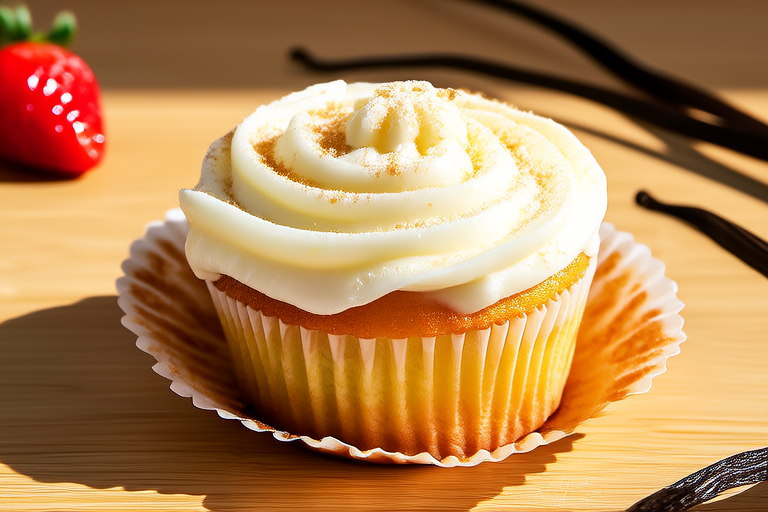 Fluffy Vanilla Cupcakes with Cream Cheese Frosting