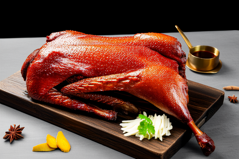 Fragrant Smoked Duck with Five-Spice Glaze