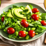 Fresh Summer Salad with Avocado and Edamame 3 Fresh Summer Salad with Avocado and Edamame
