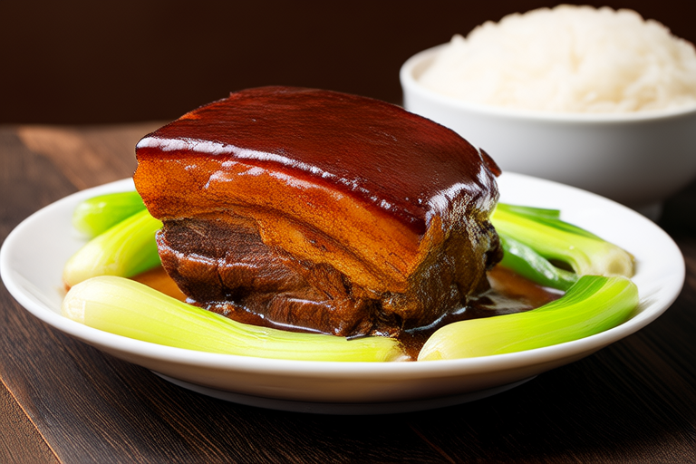 Fujian-style Braised Pork Belly in Soy Sauce