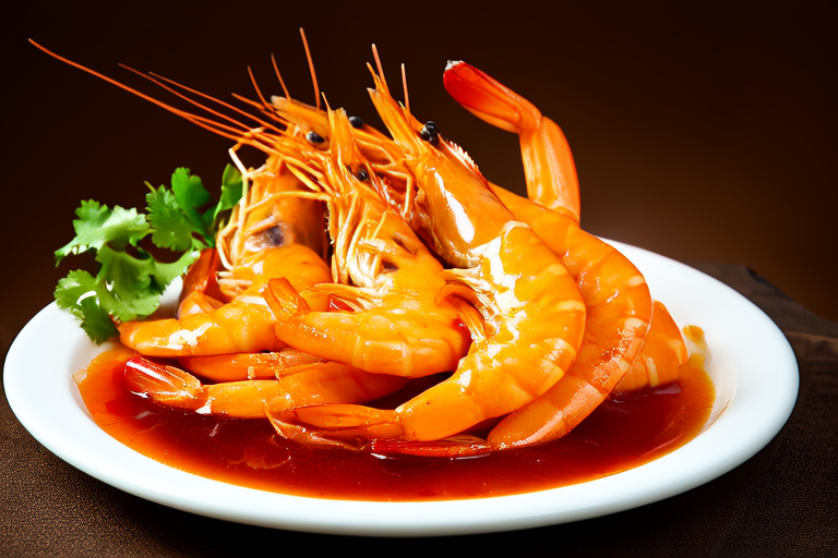Golden Crispy Prawn with Signature Cantonese Sauce