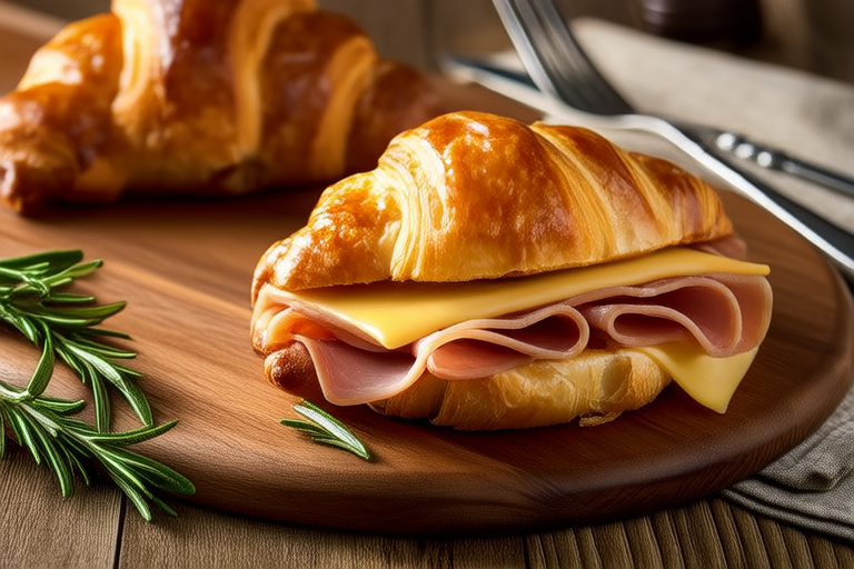 Heavenly Ham & Cheese Croissant Rolls