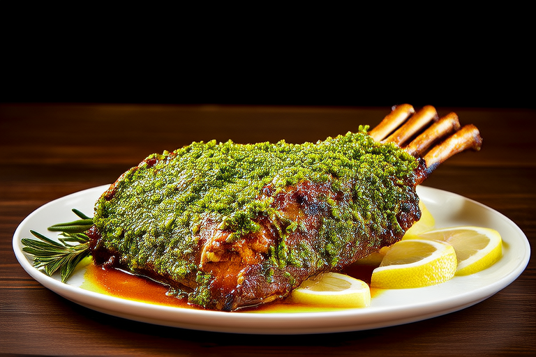 Herb-Crusted Rack of Lamb