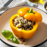 Light Summer Quinoa Stuffed Peppers
