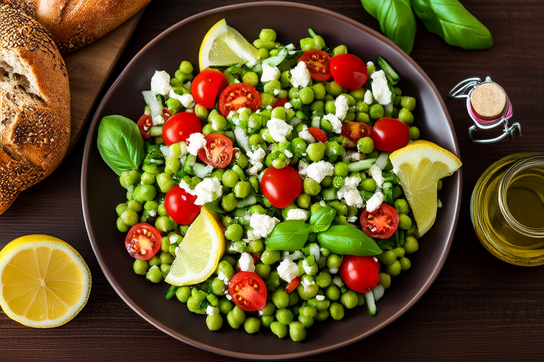 Mediterranean Chickpea Salad Feast