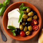 Mediterranean Feta and Olive Salad 3 Mediterranean Feta and Olive Salad