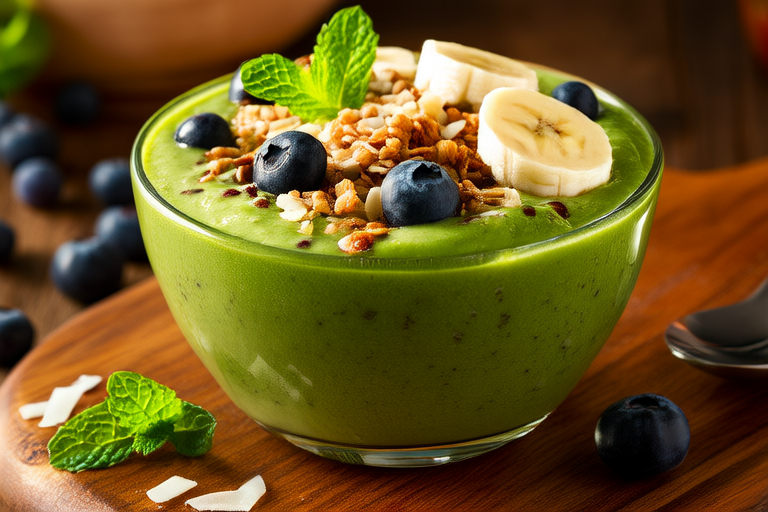 Powerful Green Smoothie Bowl