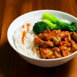 Rice Bowl Adventure: Spicy Chicken and Veg