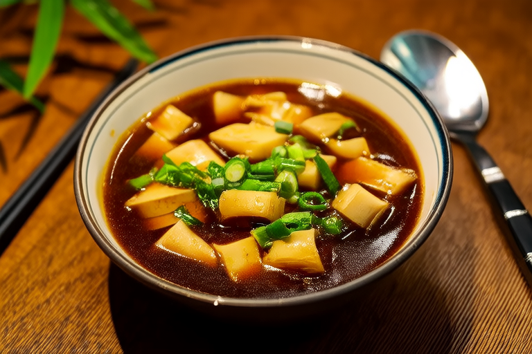 Rich in Flavor: Braised Bamboo Shoots in Broth