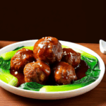 Savory Lion's Head Meatballs in Brown Sauce 3 Savory Lion’s Head Meatballs in Brown Sauce
