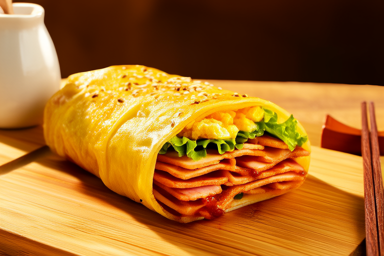 Soft and Fluffy Shandong Pancake Rolls