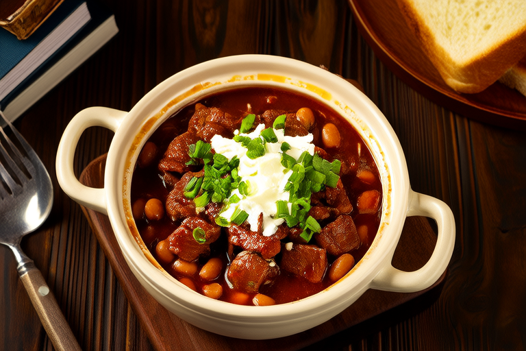 Soulful Comfort: Slow-Cooked Beef Chili
