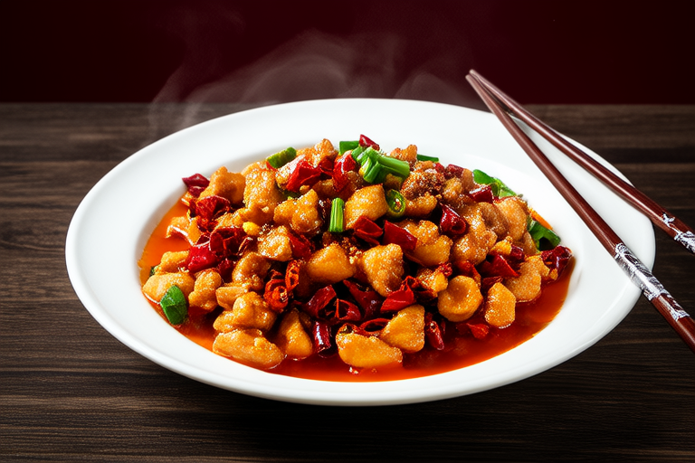 Spicy Kung Pao Chicken Delight