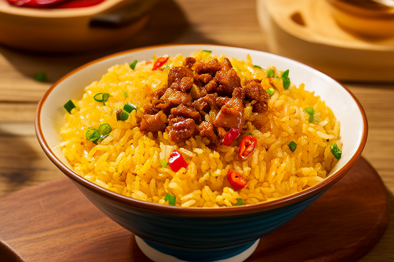 Spicy Pork Fried Rice Extravaganza