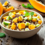 Tropical Fruit and Quinoa Superfood Salad 3 Tropical Fruit and Quinoa Superfood Salad