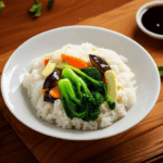 Vegetable Stir-Fry Over Fluffy Rice