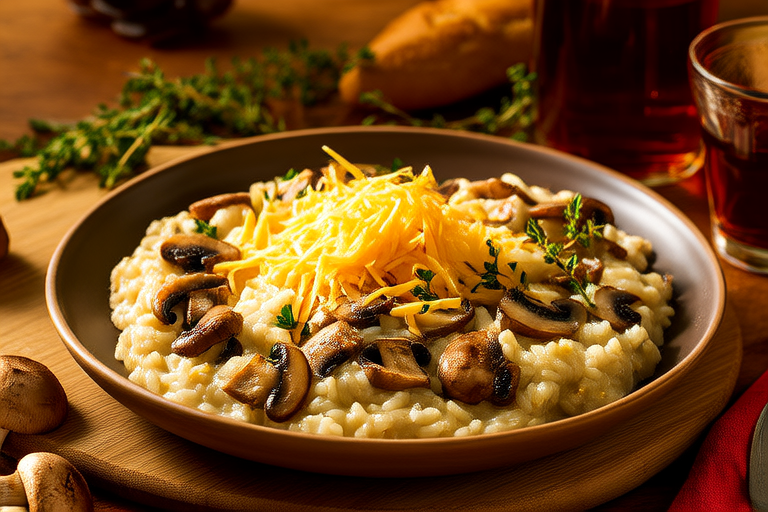 Vegetarian Mushroom Risotto: A Perfect Winter Dinner