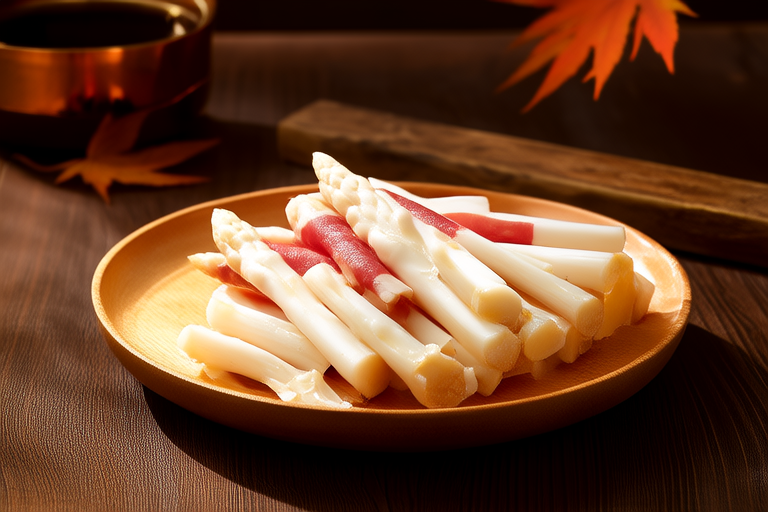 Autumn Essence on the Plate: Bamboo Shoots with Ham