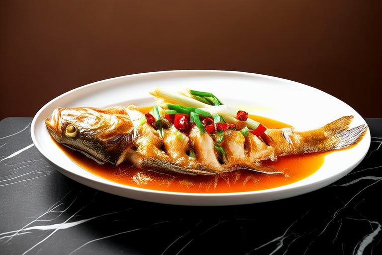 Classic Steamed Sea Bass with Ginger and Scallion