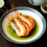 Fresh Shrimp with Longjing Tea Sauce 3 Fresh Shrimp with Longjing Tea Sauce