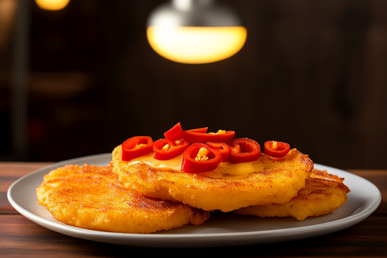 Savory Start: Hash Browns with Jalapeño and Cheese
