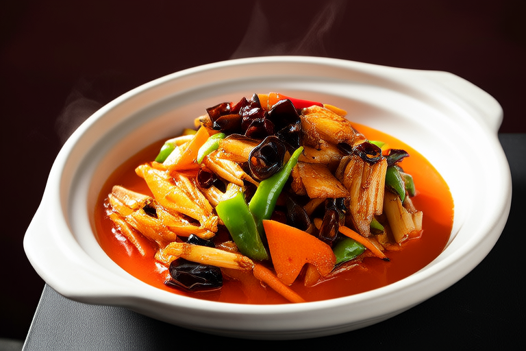 Stir-Fried Vegetables with Pickled Red Peppers