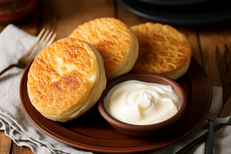 Artisanal Scones with Creamy Clotted Cream